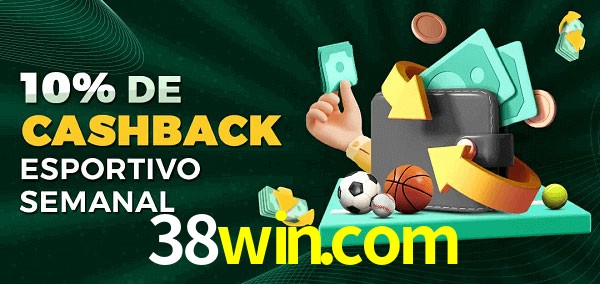 10% de bônus de cashback na 38win.com